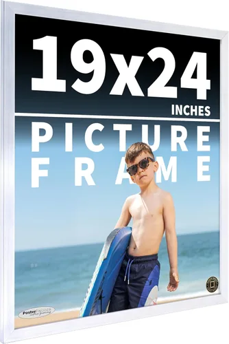 Vista 192 de Marco de madera de peltre plateado de 3 x 4 pulgadas, acrílico UV, respaldo de tablero de espuma y accesorios para colgar, marco de 3 x 4 pulgadas