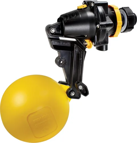 Jobe Válvulas J-TPV0075DLT Topaz Válvula de canal con flotador de 4.9 pulgadas de ancho, 200L/Min, 100PSI, desmontaje de cola larga, entrada NTP de