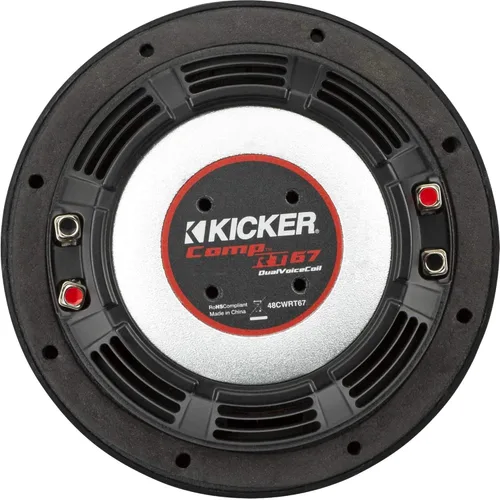 Vista 2 de KICKER 48CWRT672 CompRT 6.75" Subwoofer, DVC, 2 ohmios