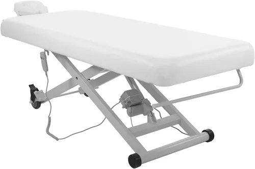 Vista 4 de SKINACT Stella Electric Medical Spa - Mesa de tratamiento (silla facial/cama) Cumple con la ADA (beige)