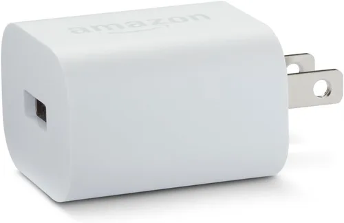 Vista 3 de Amazon 5W USB Official OEM Charger and Power Adapter for Fire Tablets and Kindle eReaders - White