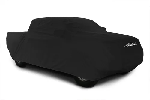 Coverking Custom Fit Car Cover for Select Chevrolet Silverado 1500/2500 Models - Stormproof (Black)
