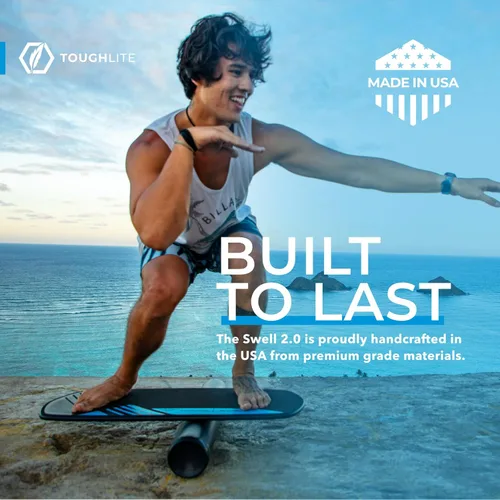Vista 5 de Revbalance Swell 2.0 - Entrenador de tabla de equilibrio para surf y remo