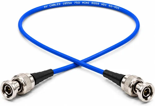 Vista 12 de AV-Cables Cable 6G HD-SDI BNC a BNC, 1855A, 1.5 pies, negro