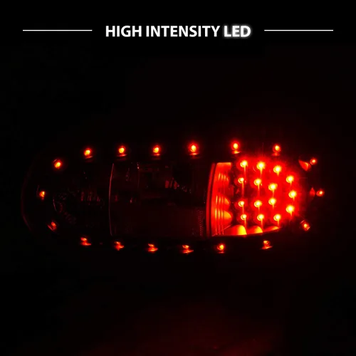 Vista 7 de AmeriLite Luces traseras LED negras para Mazda Miata 1999-2005 - lado del pasajero y del conductor