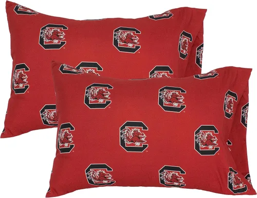 Vista 13 de College Covers Everything Comfy Arkansas Razorbacks - Par de fundas de almohada, estándar, 20 x 30 pulgadas, incluye 2 fundas de almohada
