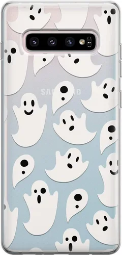 Vista 3 de Cavka Funda de teléfono compatible con Samsung Galaxy S23 Ultra S22 S21 FE 5G S20 Note 20 10 Plus Funda de silicona de dibujos animados