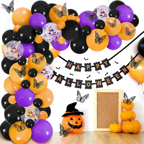 Vista 2 de Calcomanías de pared de mariposa 3D, 72 unidades, 3 tamaños, 3 estilos, calcomanías de pared metálicas extraíbles, calcomanías de pared para nevera