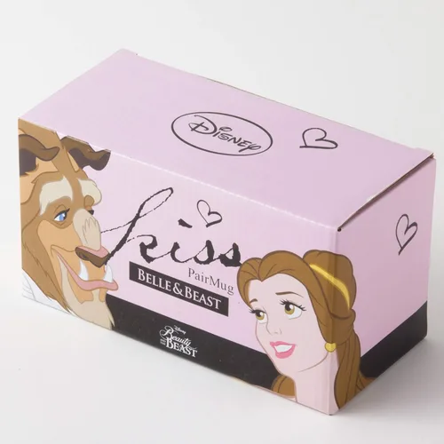 Vista 6 de Disney SAN2519 Beauty and the Beast Bella & Beast Kiss - Taza de 10.1 fl oz (10.1 fl oz)