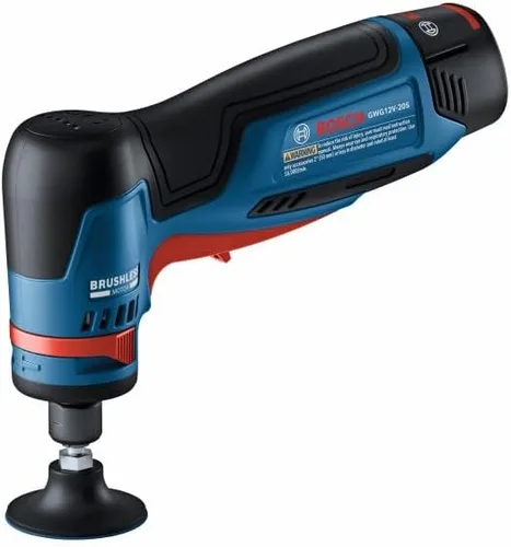 Vista 5 de Bosch GWG12V-20SB23 12V Max Kit de Amoladora de Troquel de Ángulo Recto Sin Escobillas de 1/4 Pulgada con (2) Baterías de 3 Ah