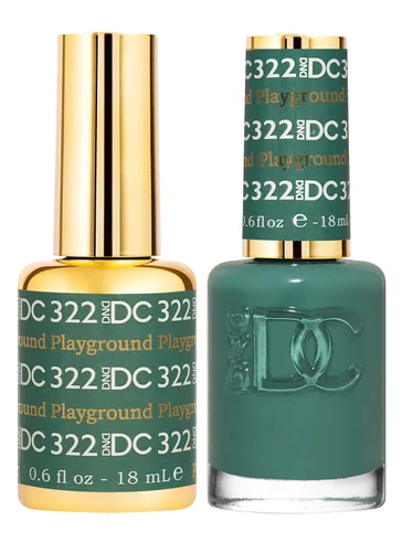 Vista 20 de DND - Juego de esmaltes de gel, colección verde, esmalte de gel UV/LED y esmalte de uñas secado al aire, dúo de esmalte a juego sin astillas, 0.5