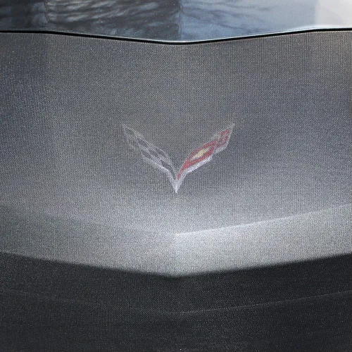 Vista 8 de C7 Corvette Stingray NoviStretch Combo de máscara frontal + espejo Bra High Tech Stretch, para C7, modelos Corvette, incluido Z51, ZO6 y Grand Sport.