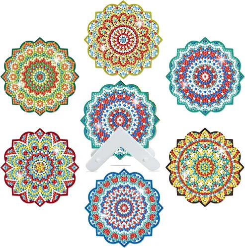 Vista 8 de sinceroduct Kits de calcomanías de diamantes de animales 5D DIY para niños y niñas principiantes