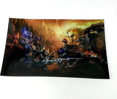 Vista 30 de E.G.G. Bandeja de vidrio resistente a las roturas: Decorativa/Coleccionable de alta resolución Gran regalo (entre nosotros)