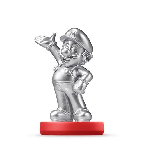 Mario - Silver amiibo (Super Mario Bros Series)