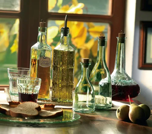 Vista 6 de Bormioli Rocco Country Home Helios Oil Bottle, 8-Ounce