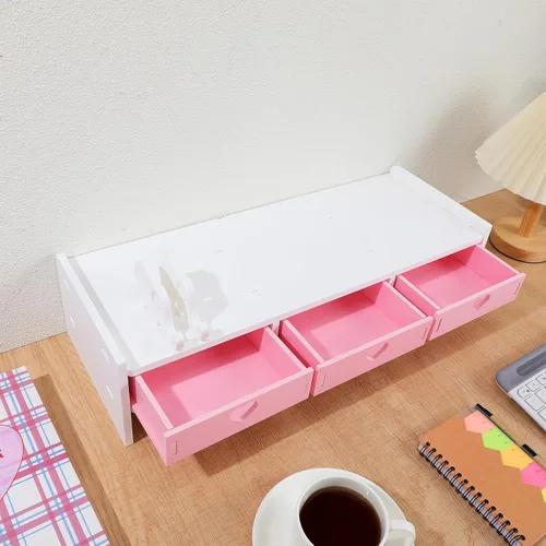 Vista 6 de Toddmomy Ergonomic Laptop Riser Stand for Desk Computer Monitor Elevation Stable Desktop Organizer for Home Office Space-saving Small Monitor Stand