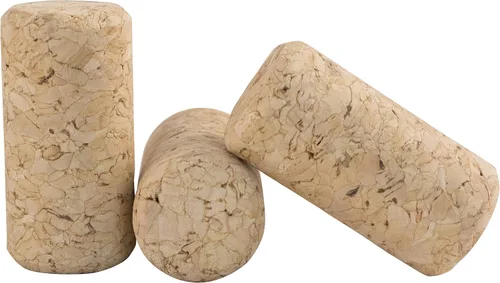 Vista 3 de Corchos de vino - #8 X 1-3/4 in aglomerados - Bolsa de 25 (paquete de 5)