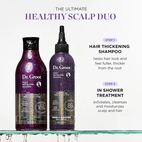 Vista 7 de Dr. Groot Miracle in Shower - Tratamiento hidratante para la pérdida del cabello, enjuague coreano para el cuidado del cabello, aceite de romero