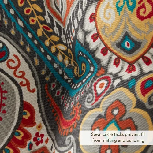 Vista 196 de Greendale Home Fashions Aloha - Cojín para silla de respaldo alto para exteriores de 44 x 22 pulgadas