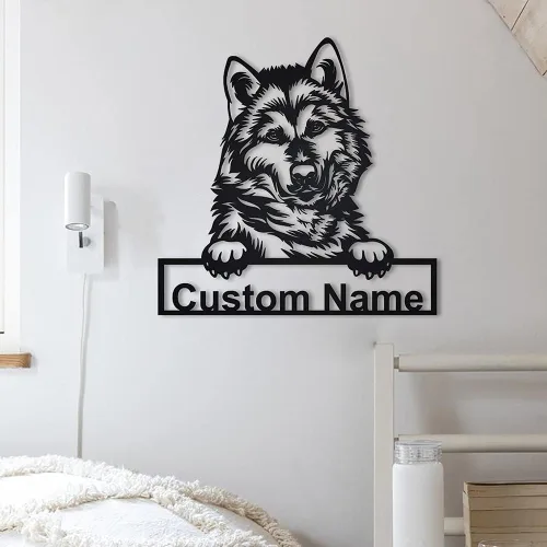 Vista 26 de Letrero de madera personalizado de perro Airedale Terrier Letrero de madera personalizado Airedale Terrier Airedale Terrier divertido Regalo