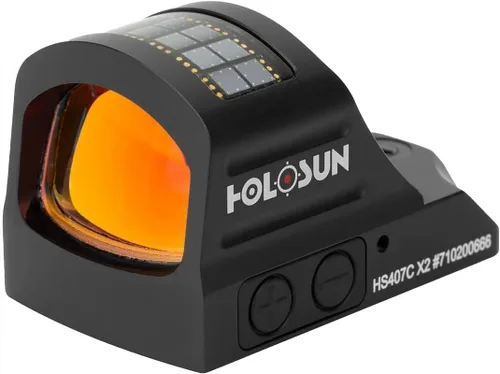 Vista 6 de HOLOSUN EPS 2 MOA Dot visor reflex de pistola - visor de mano completo impermeable y a prueba de polvo sin paralaje - Placa adaptadora de huella