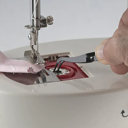 Vista 6 de SINGER 50024 ProSeries Pinzas autobloqueantes con funda de almacenamiento, color rosa