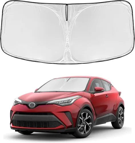 Vista 160 de para Dodge RAM 1500 2019-2024 2025 2026 Parasol Parasol para Parabrisas Cubierta - 4 Capas Parasol para Ventana Delantera para RAM1500 2Puertas