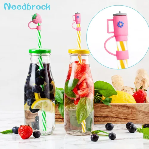 Vista 5 de Stanley - 8 fundas para popotes para vasos Stanley de 30 y 40 onzas, tapas de popote en varias formas, regalos para el día de la madre, para mujeres