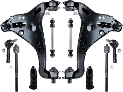 Vista 58 de Detroit Axle - Kit de brazos de control de extremo delantero RWD para cargador Chrysler 300 Dodge Challenger 11-19, brazos de control