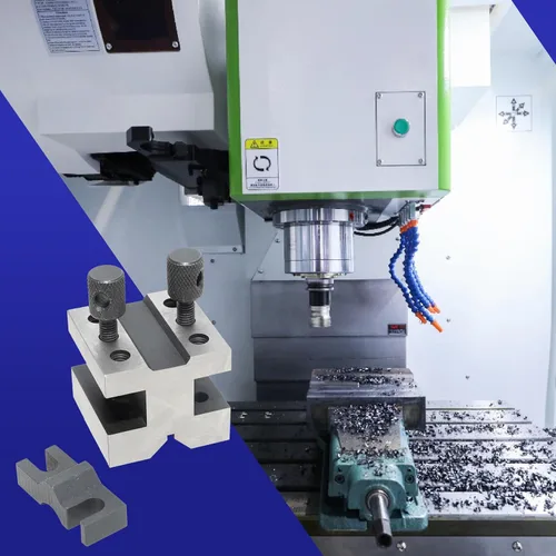 Vista 3 de HFS(R) Bloques en V con Juego de Abrazadera 1-3/8 x 1-3/8 x 1-3/16 Acero Endurecido Juego de Bloque en V de Ángulo de 90 Grados de Precisión