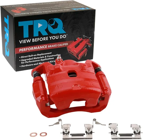 Vista 275 de TRQ Pinza de freno delantera izquierda con soporte lado del pasajero compatible con Ford Expedition Lincoln Navigator 2003-2006