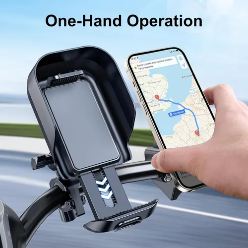 Vista 7 de Soporte de teléfono para bicicleta, impermeable, soporte de teléfono para motocicleta, accesorios de scooter eléctrico para bicicleta, soporte