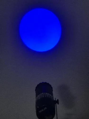 Vista 8 de Luz LED Pinspot, SENLAN 15W RGBW 4 en 1 SMD 5050 Luz de haz LED con control remoto IR (enfoque manual)