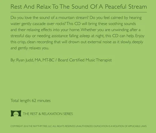 Vista 2 de Calming Mountain Stream - Babbling Brook Nature Recording - Brings You Relaxation And Sleep - Nature's Perfect White Noise