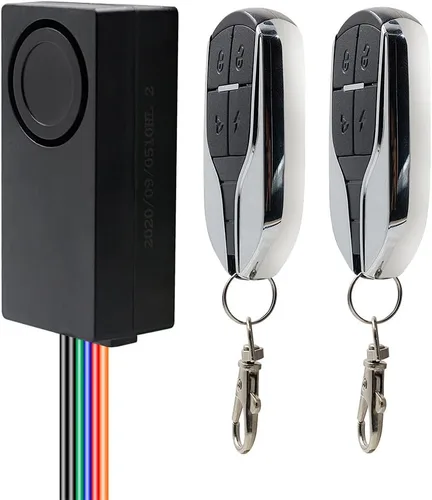 Garneck Sistema de entrada sin llave para coche anti-motocicleta alarma eléctrica coche remoto alarma para motocicleta eléctrica bicicleta seguridad