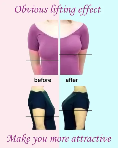 Vista 4 de MSLO Lifting Nipple Covers Breast Petals Reusable Adhesive Invisible Bra Silicone Sticky Pasties Lift Wing for Women