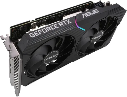 Vista 11 de ASUS Dual GeForce RTX 3060 OC Edition 8GB GDDR6 (PCIe 4.0, 8GB GDDR6, HDMI 2.1, DisplayPort 1.4a)