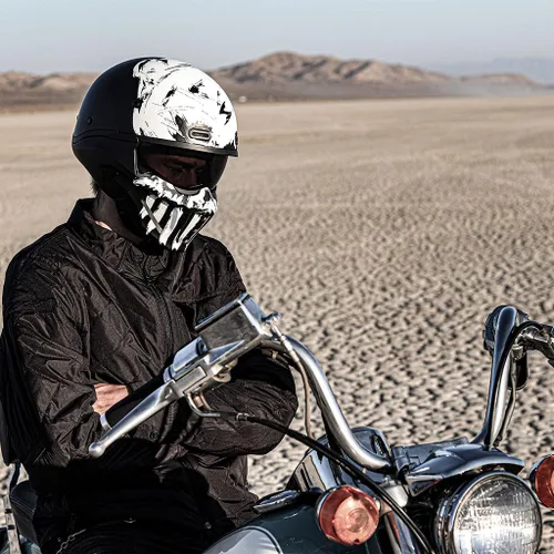 Vista 5 de ScorpionEXO Covert X Casco de Motocicleta de Cara Abierta Media Carcasa 34 Modo Listo para Comunicación Bolsillos para Altavoces DOT