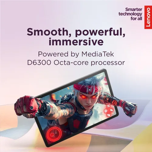 Vista 6 de Lenovo Idea Tab - Tableta universitaria - Pantalla táctil IPS de 11 ″ 2.5K - 90Hz - MediaTek Dimensity 6300-8 GB Memoria - 256 GB de almacenamiento