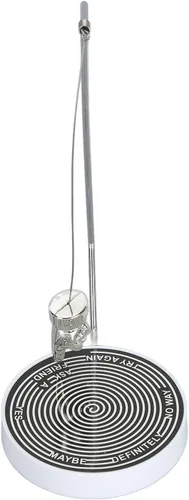 Vista 8 de Magnetic Decision Maker Ball Swing Pendulum Dynamic Office Desktop Decoration Toy Gift Ball Swinging Pendulum Game with Circular Base