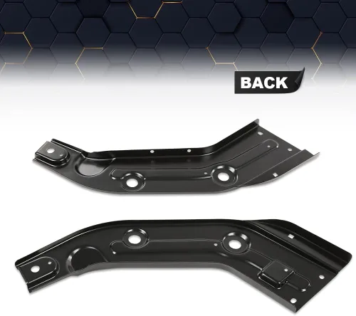 Vista 3 de PIT66 Soporte de radiador, compatible con Volkswagen Passat 2012-2015 lado izquierdo y derecho #561805932