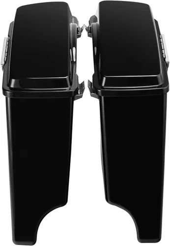 Vista 4 de TCMT - Alforjas duras estiradas de 5" con cierre para modelos Harley Touring CVO Road Glide Road King Street Glide Electra Glide Ultra Classic
