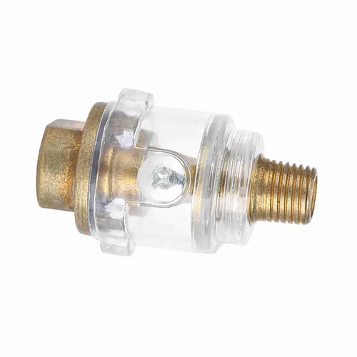 Vista 9 de Lubricador de engrasador, 1/4 "BSP Mini en línea lubricante de aceite para herramientas neumáticas, lubricación automática de tubería de compresor