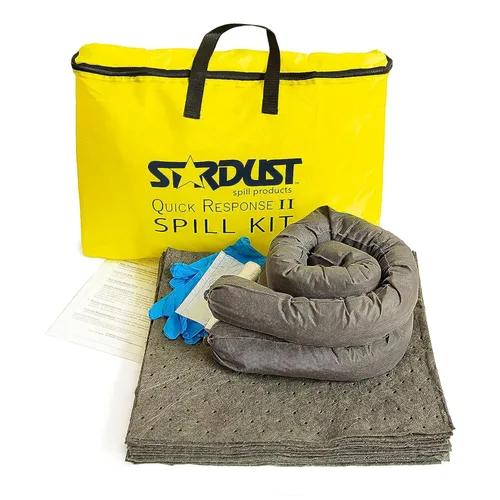 Vista 10 de Stardust Spill Products Kit universal para derrames – Solución compatible con OSHA para vehículos, uso industrial y de restaurantes, productos