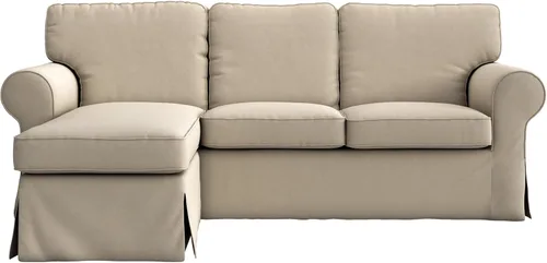 Vista 10 de MASTERS OF COVERS Ektorp - Sofá biplaza (2 asientos) con funda de diván de repuesto Cutomoized para IKEA Ektorp modular de 3 asientos, funda