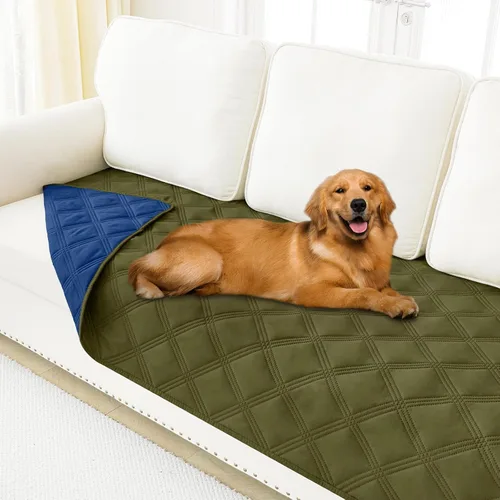 Vista 41 de Smiry Manta Impermeable para Cama de Perro 30x70, Manta Suave Reversible para Mascotas, Lavable a Prueba de Fugas Cubierta para Gatos y Perros