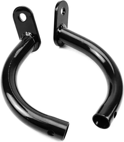 Vista 2 de Bolsas de Sillín Juego de Soportes Eliminador de Guardabarros Compatible con Harley Davidson Touring Electra Glide FLHT 1997-2008 (Negro)