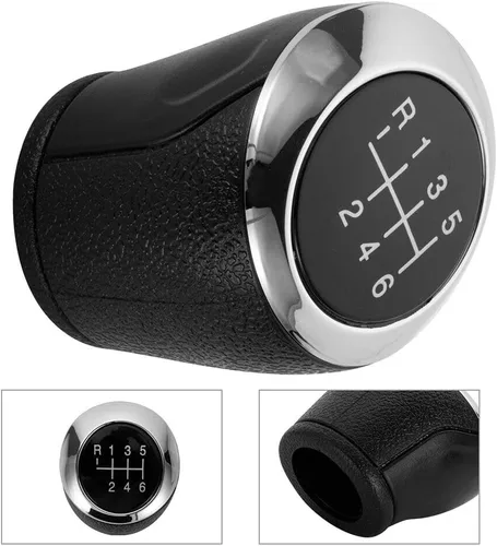 Vista 2 de TEAMWILL Pomo manual de cambio de marcha de coche de 6 velocidades para Chevy Aveo Sonic T300 2012-2017