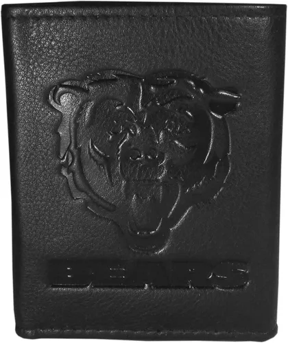 Vista 13 de Siskiyou Sports NFL unisex Embossed Leather Tri-fold Wallet